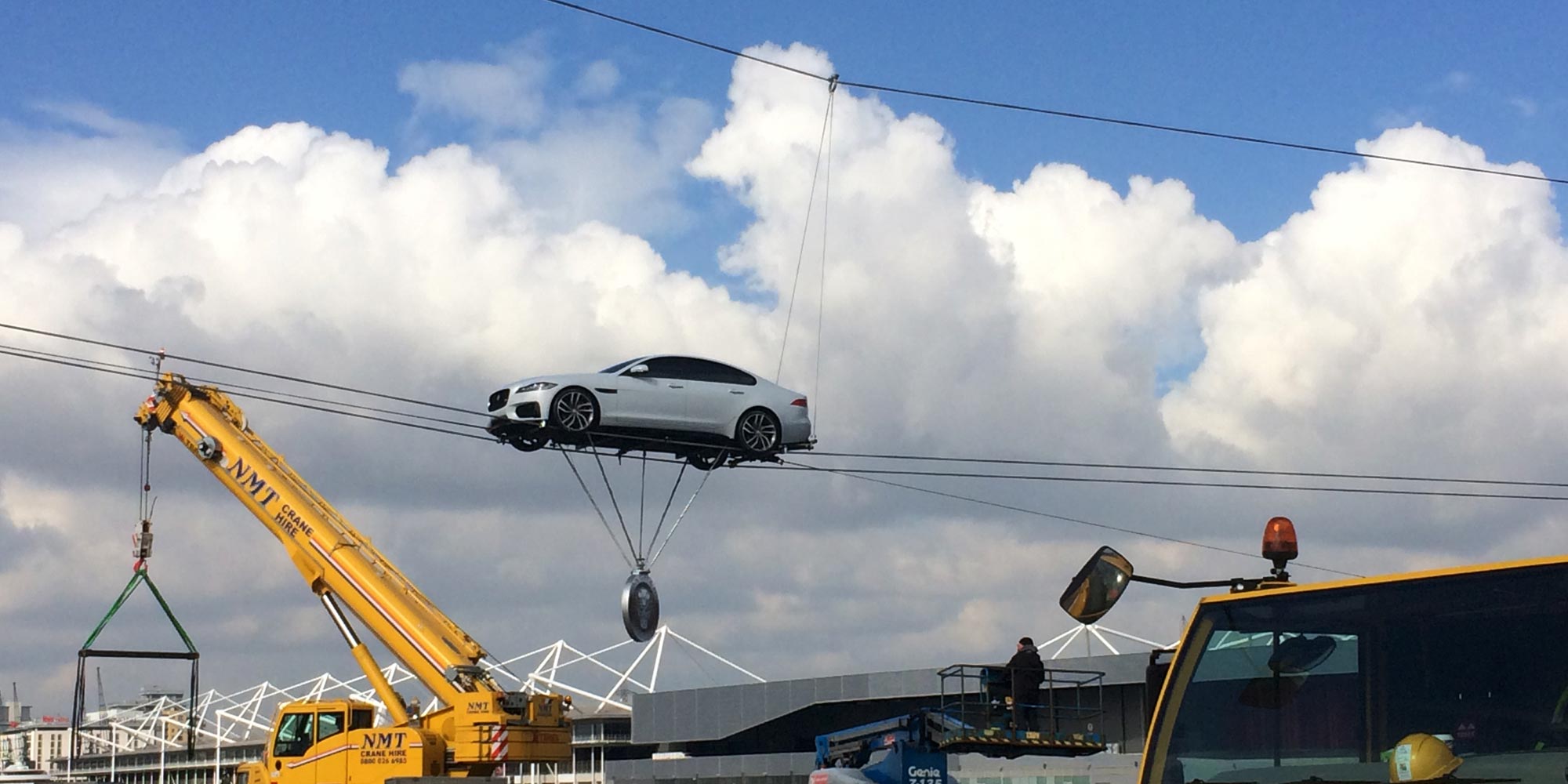 Want a car to cross the Thames on a tightrope for an advertising campaign?